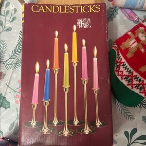 Towle Leonard Set 7 Graduated Brass Candlesticks